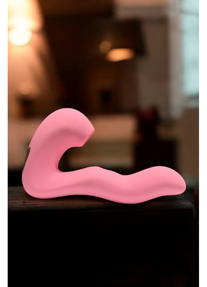 Lizzy Kiss Vibrador e Sugador 3 em 1 com Power Touch