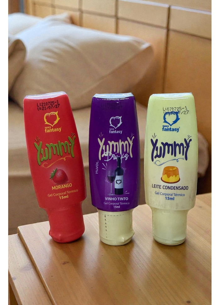 Yummy Gel com sabor para Sexo Oral 
