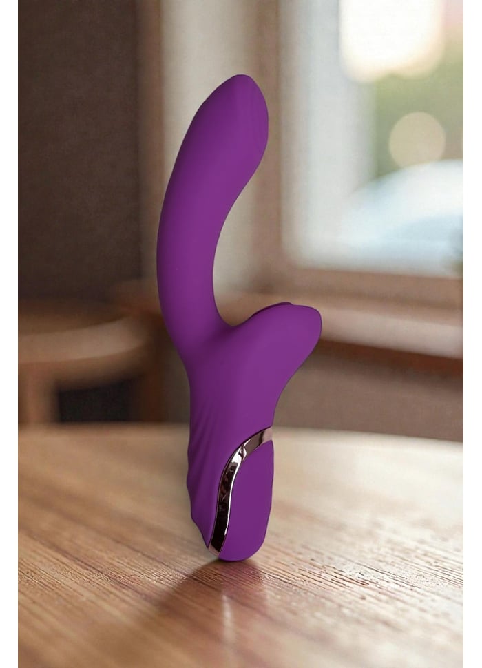Vibrador Rabbit com Sugador de Clitóris 