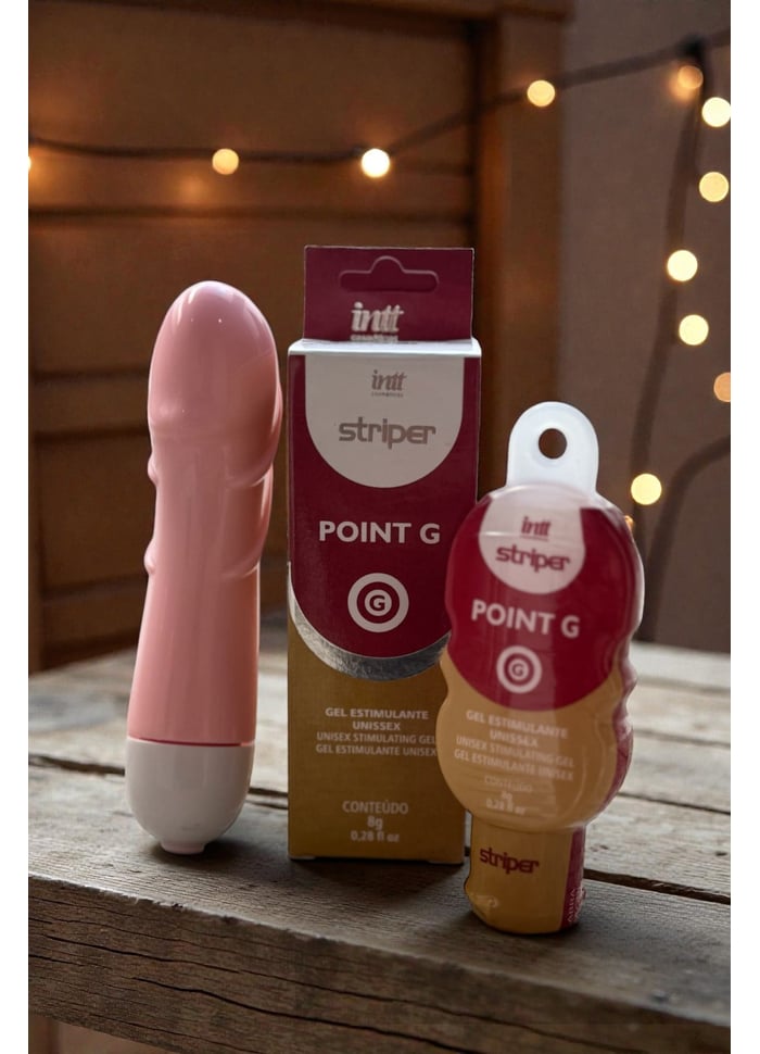 Kit Descobertas com Vibrador e Gel estimulante 