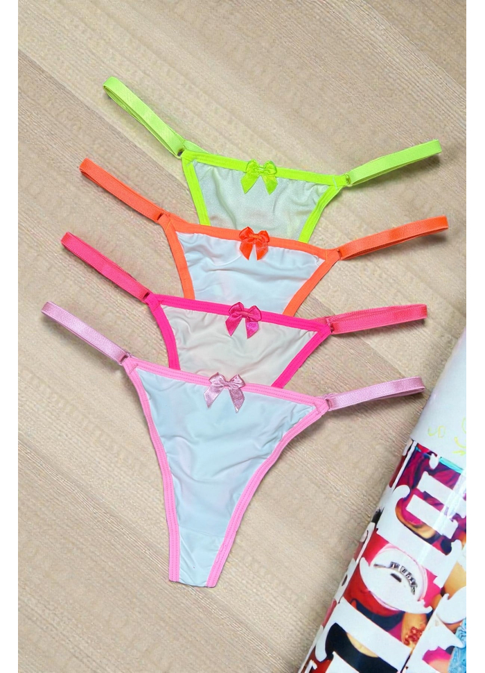 Kit com 4 Calcinhas com Regulagem Summer 