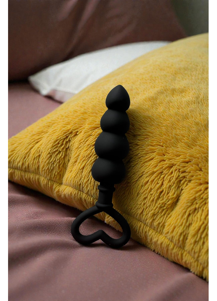 Plug anal com esferas 14,8 x 3,2cm