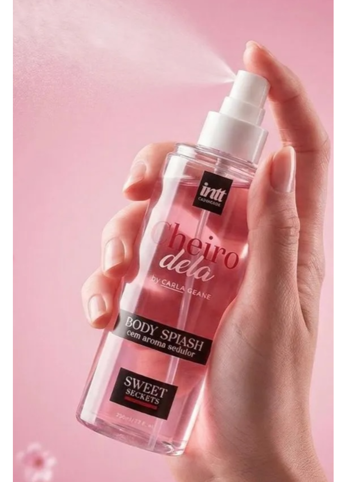 Body Splash com Aroma Sedutor Cheiro Dela 230ml