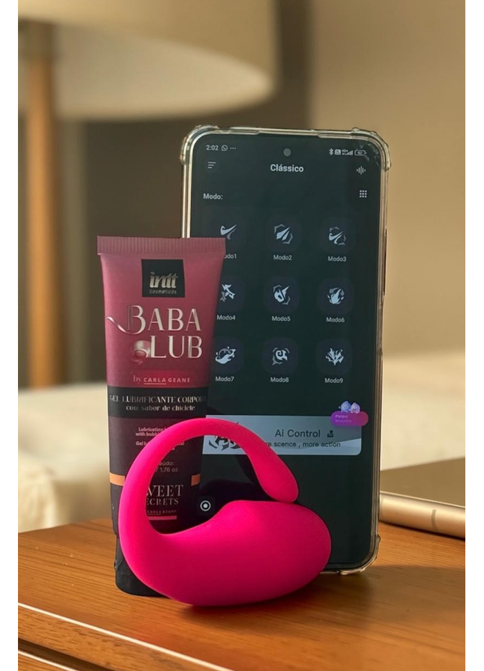Kit Conectados Vibro com app + Lubrificante Babalub