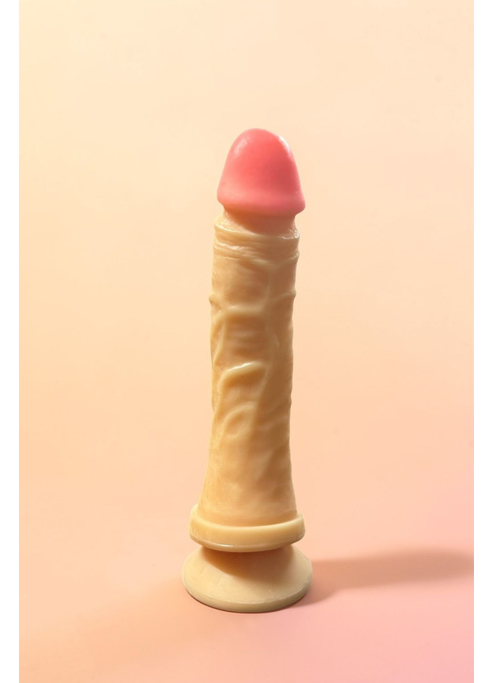 Pênis em Cyberskin com Vertebras 22 x 4cm 