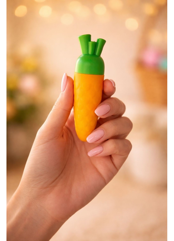 Vibrador Formato de Cenoura 