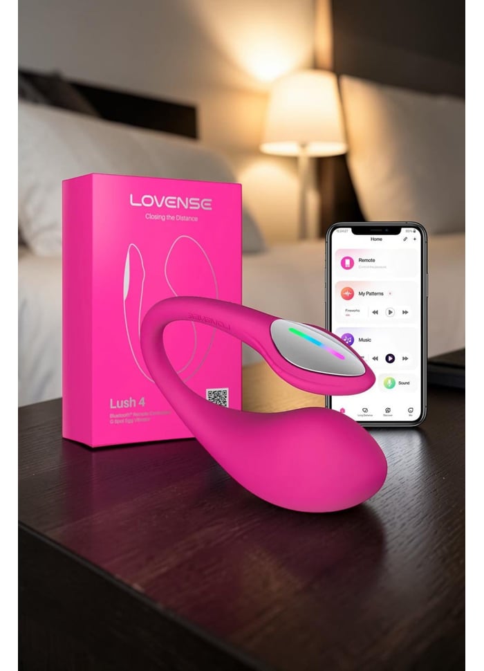 Vibrador com App Lush Lovense 4