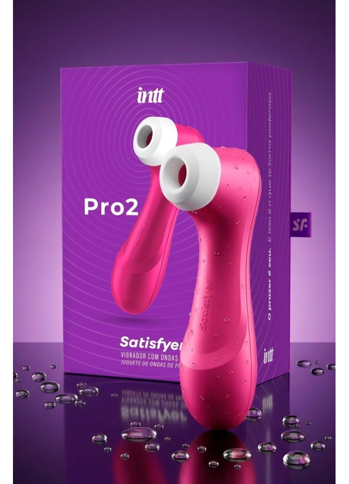 SATISFYER PRO 2 ESTIMULADOR DE CLITÓRIS + BRINDE