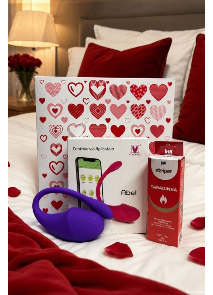 Kit Presente com Vibro por App e Gel Excitante Hot