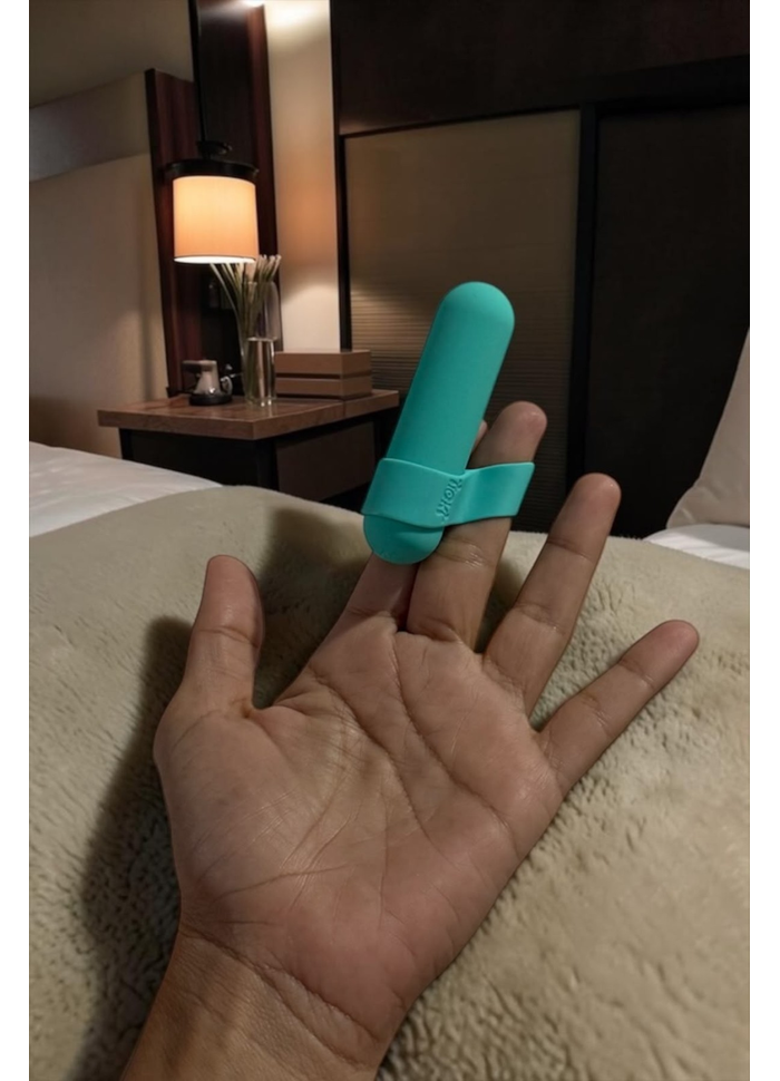 Vibrador Recarregável Dedeira Bullet Touch 