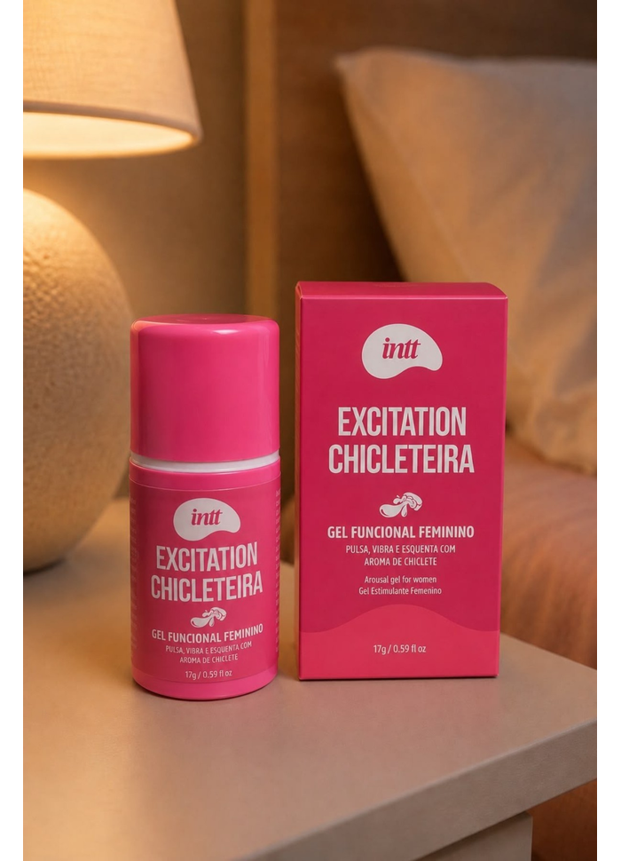 Gel Excitante Feminino Excitation Chicleteira 17g