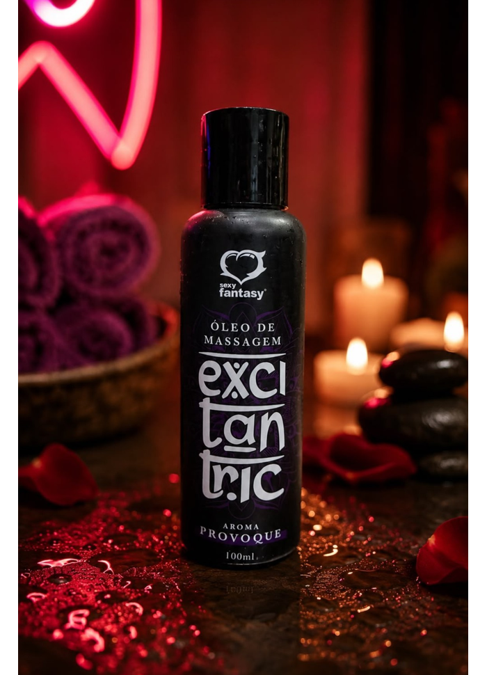 Óleo de Massagem Excitantric Provoque 100ml