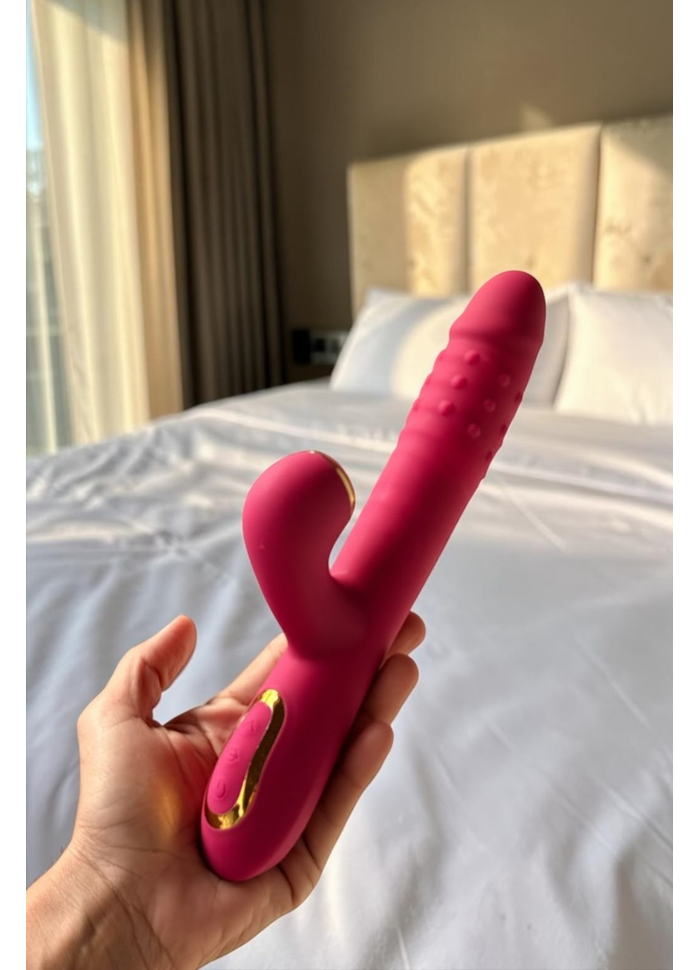 Vibrador Rabbit Sugador vai e vem Dorothy 