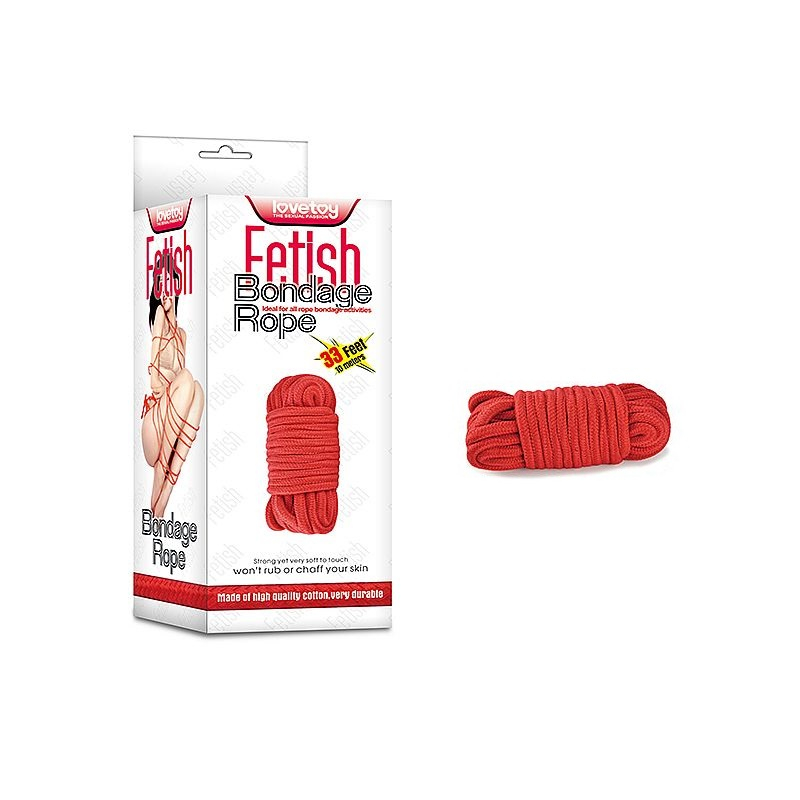 CORDA SHIBARI 10 METROS PARA BONDAGE LOVETOY