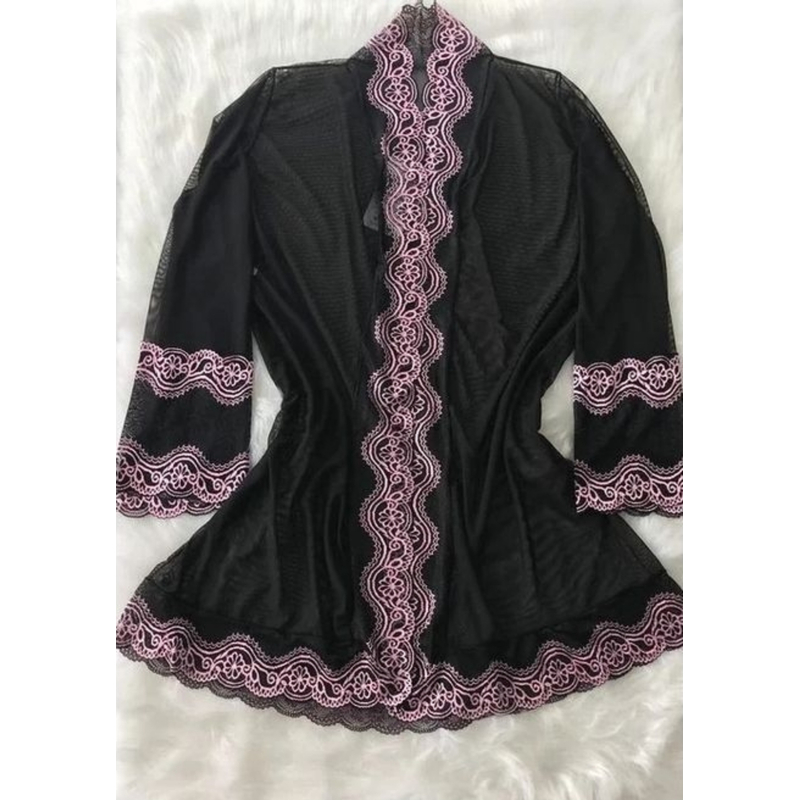 HOBBY SOFIA MANGA LONGA PRETO