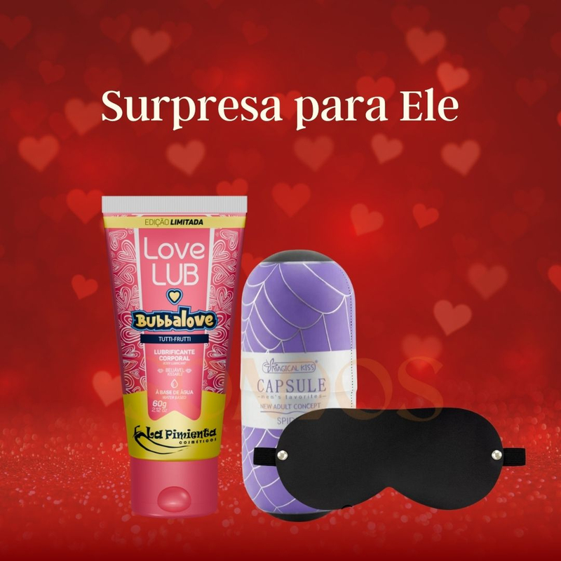 KIT SURPRESA PARA ELE