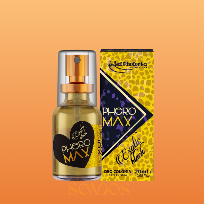 PERFUME PHERO MAX EXOTIC BLACK 20ML LA PIMIENTA