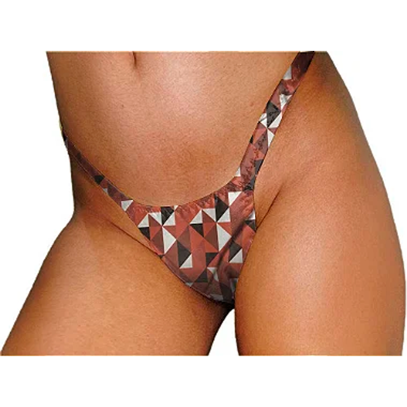 CALCINHA AQUENDA TRANS ESTAMPADA