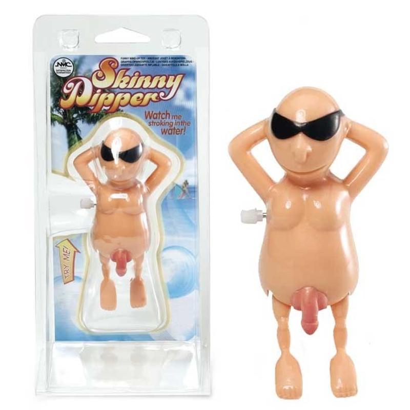 BONECO NADADOR A CORDA