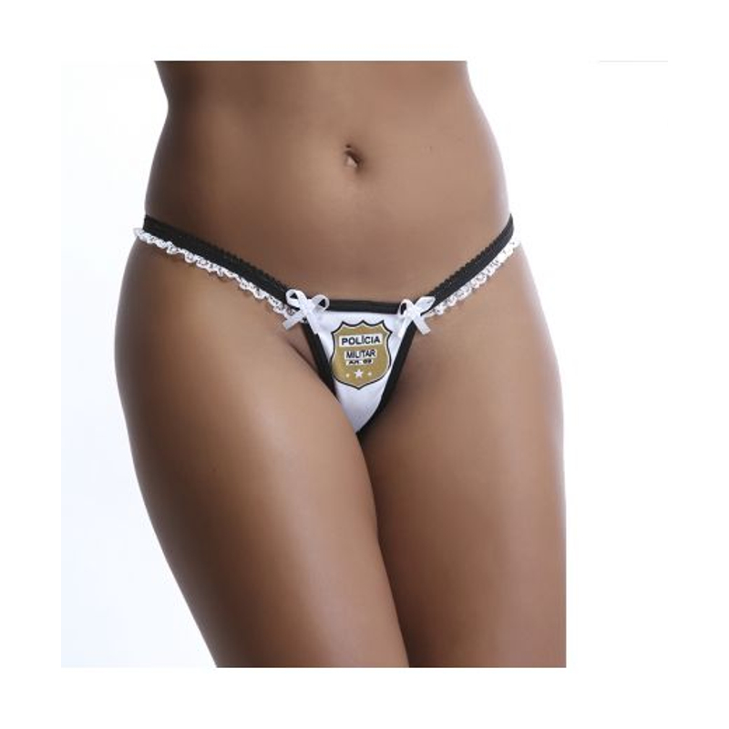 CALCINHA POLICIAL PM