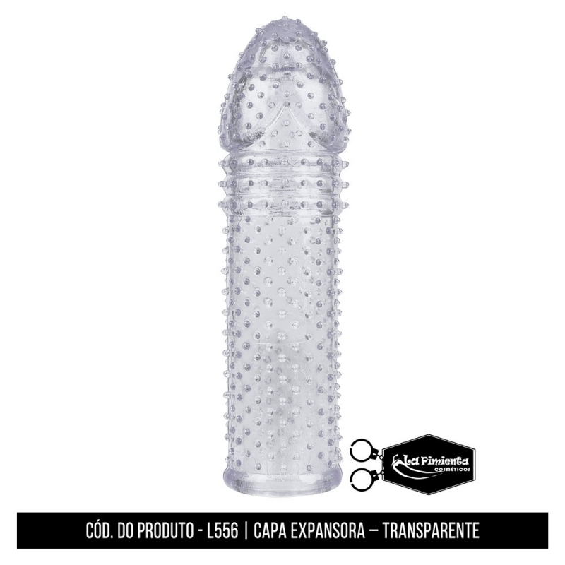 CAPA PENIANA TEXTURIZADA TRANSPARENTE LA PIMIENTA