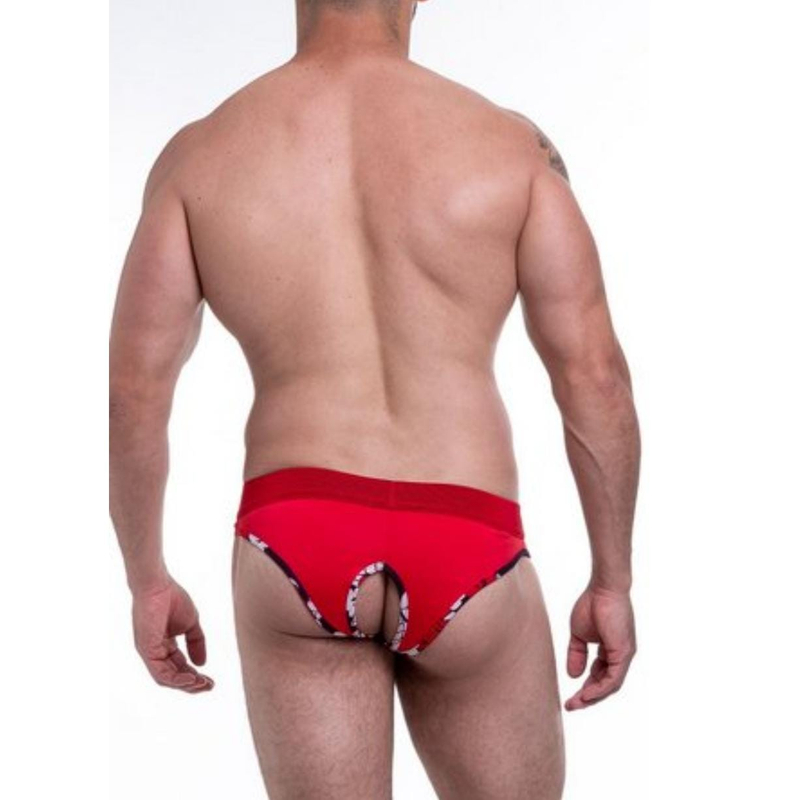 SUNGA ANAL EM SUPLEX VERMELHA SD CLOTHING