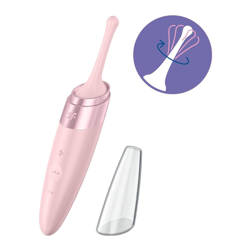 VIBRADOR PRECISÃO TWIRLING SATISFAYER