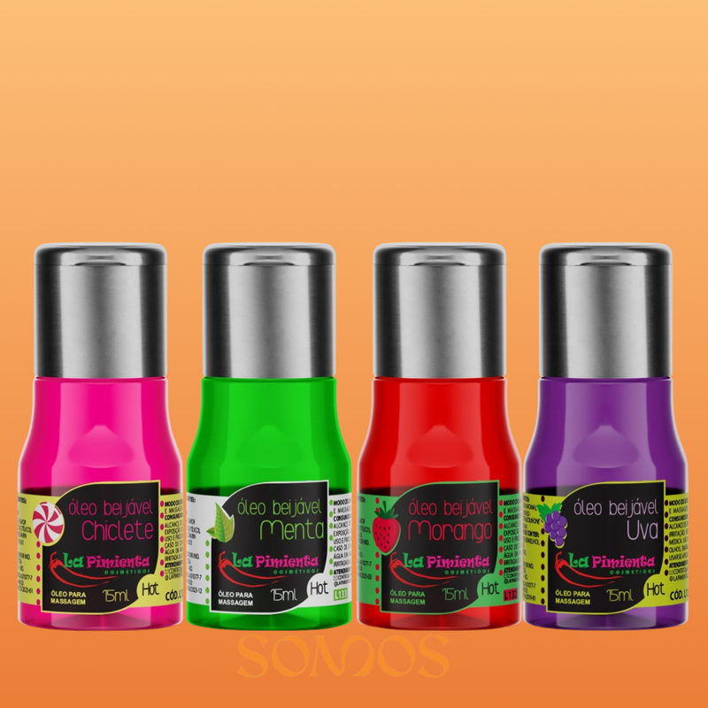 GEL BEIJÁVEL HOT 15ML LA PIMIENTA