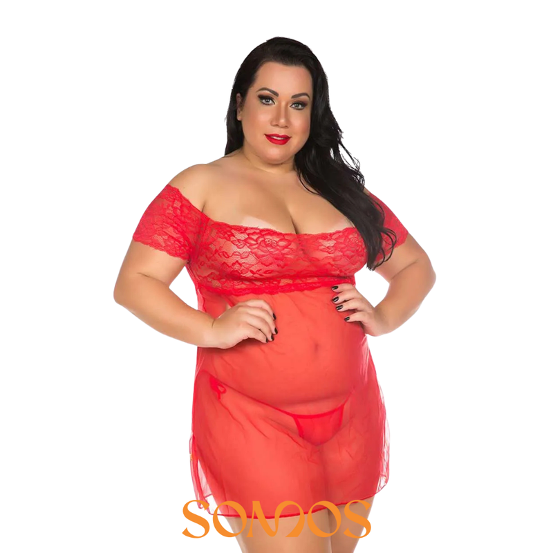 CAMISOLA GABRIELA PLUS SIZE PIMENTA SEXY