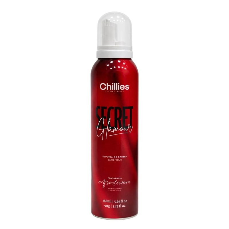 ESPUMA HIGIENICA A SECO SECRET GLAMOUR 166ML CHILLIES