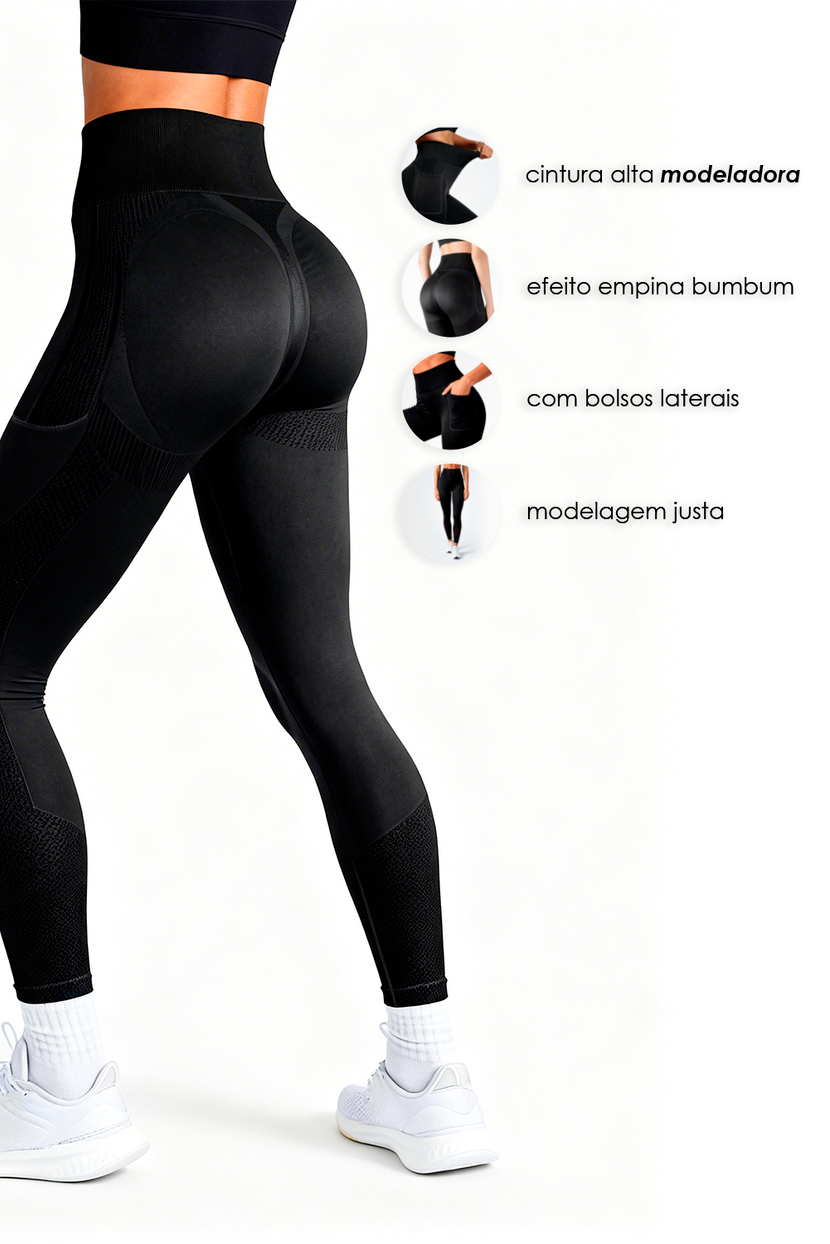 Legging sculpt com bolso Wevis