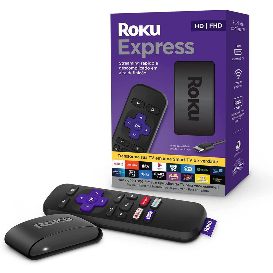 Roku Express - Streaming player Full HD